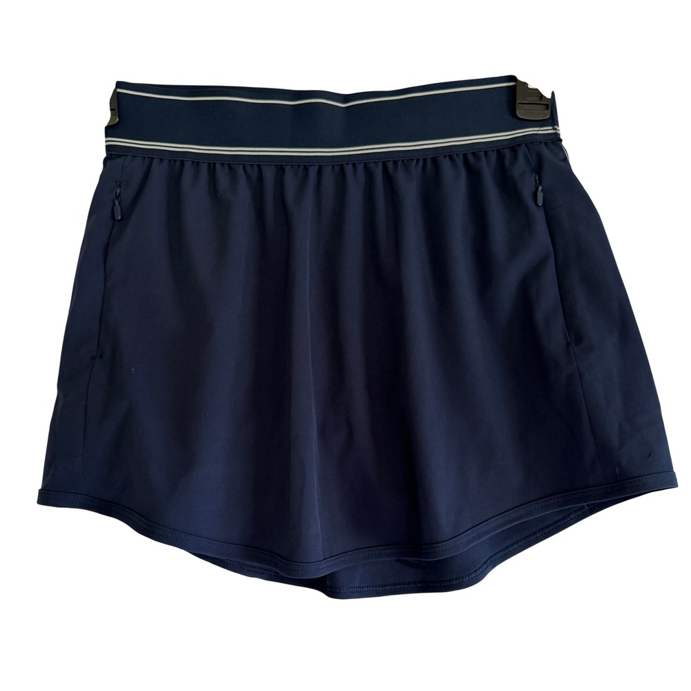 Avia Womens Navy Blue Curved Hem Skort XS 0-2 Athletic Tennis Golf AV24215 NEW